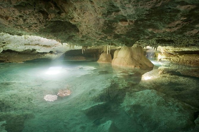 Tulum Adventure (archeological zone-Atv-ziplines-cenote-lunch-drinks-rappel) - Zip lines, an aqua line, and a rappel