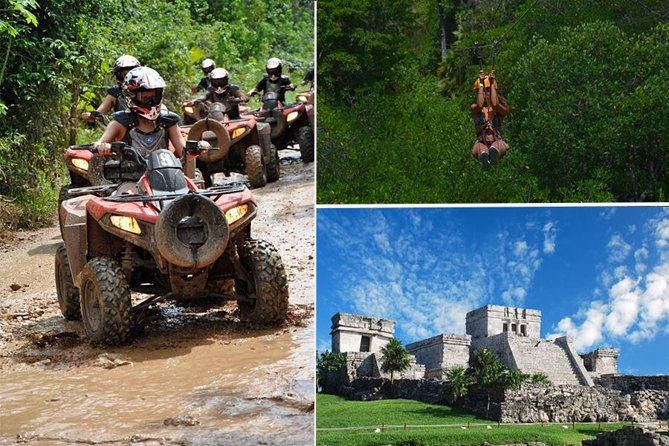 Tulum Adventure (archeological zone-Atv-ziplines-cenote-lunch-drinks-rappel) - Lunch, drinks, and the extra-cost details