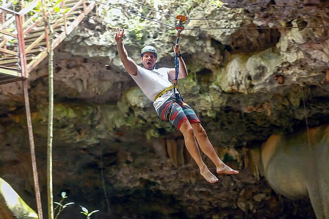 Tulum E-Bike Jungle Zip Line/Repel Snorkel Cenote + Lunch - What the $199.95 price really covers