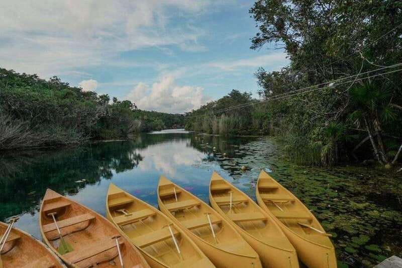 Tulum: Half-Day Adventure Zip line Cenote in Mayan Community - Three ziplines for a quick shot of adrenaline