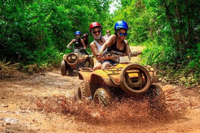 Tulum Half-Day Jungle Adventure ATV, Ziplines (4) & Mexican Snack - Group size, waiting, and the pace of the day