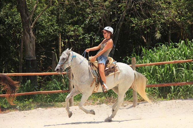 Tulum Jungle Horseback Ride + ATV + Ziplines + Cenote Combo Tour - Horseback riding is the least reliable part