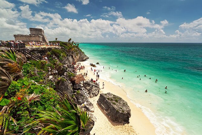 Tulum pyramids + ATV + 3 Ziplines + Rappel + Cenote + Lunch - Three ziplines and a rappel wall