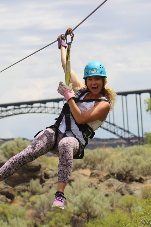 Twin Falls: Zip Line Tour - What the guides do before you leave the platform