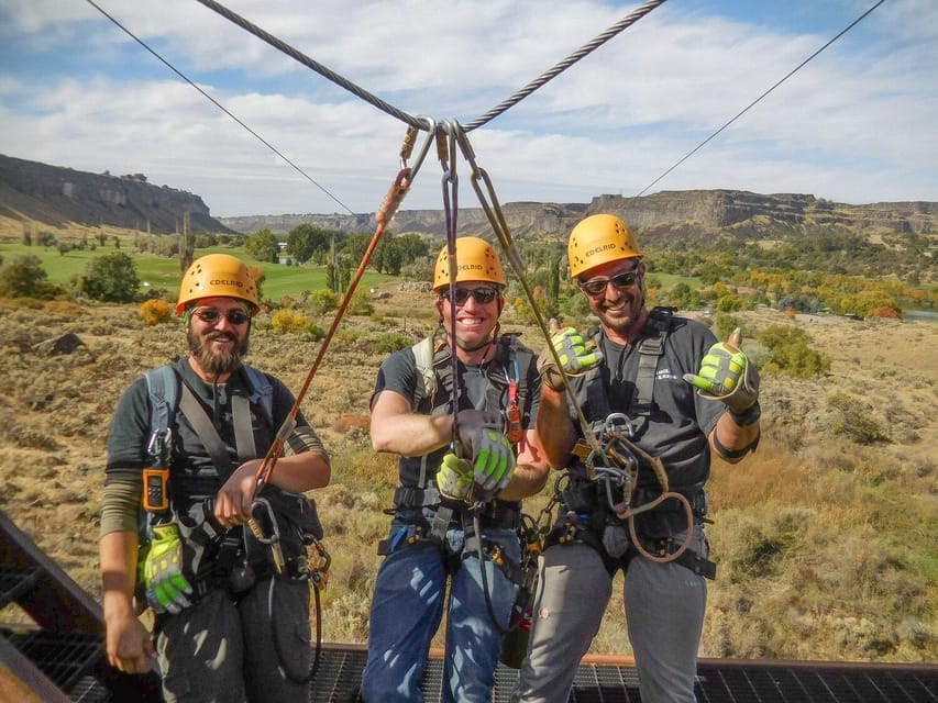 Twin Falls: Zip Line Tour - The physical demands are easy to underestimate