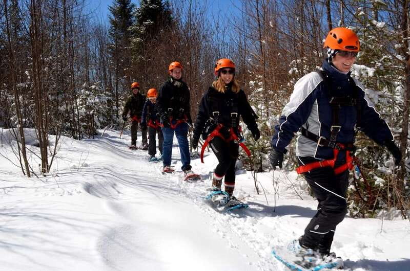 Tyroparc: Mega Ziplines and Hiking in the Laurentians - The 1.3-kilometre hike sets the tone