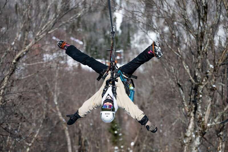 Tyroparc: Mega Ziplines and Hiking in the Laurentians - The views are the main reward, not just the speed