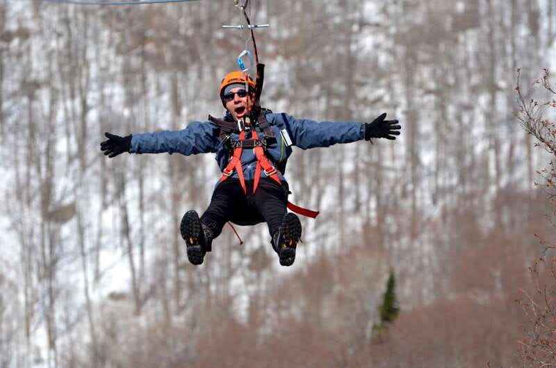 Tyroparc: Mega Ziplines and Hiking in the Laurentians - Who will enjoy this most