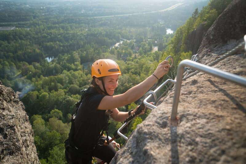 Tyroparc: Via Ferrata Guided Tour and Zipline Combo Ticket - The first flight begins 115 meters above the ground