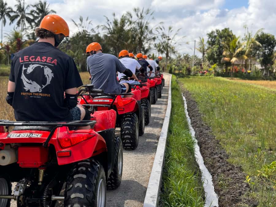 Ubud: ATV Quad Bike & Zip-Line Adventure with Meal - Lunch, showers, and the useful middle break
