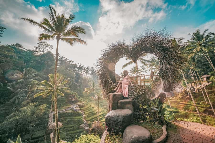 Ubud: Batur Cafe Sunrise, Zip-Line & Cretya Day Club Tour - Cretya Day Club as the final stop