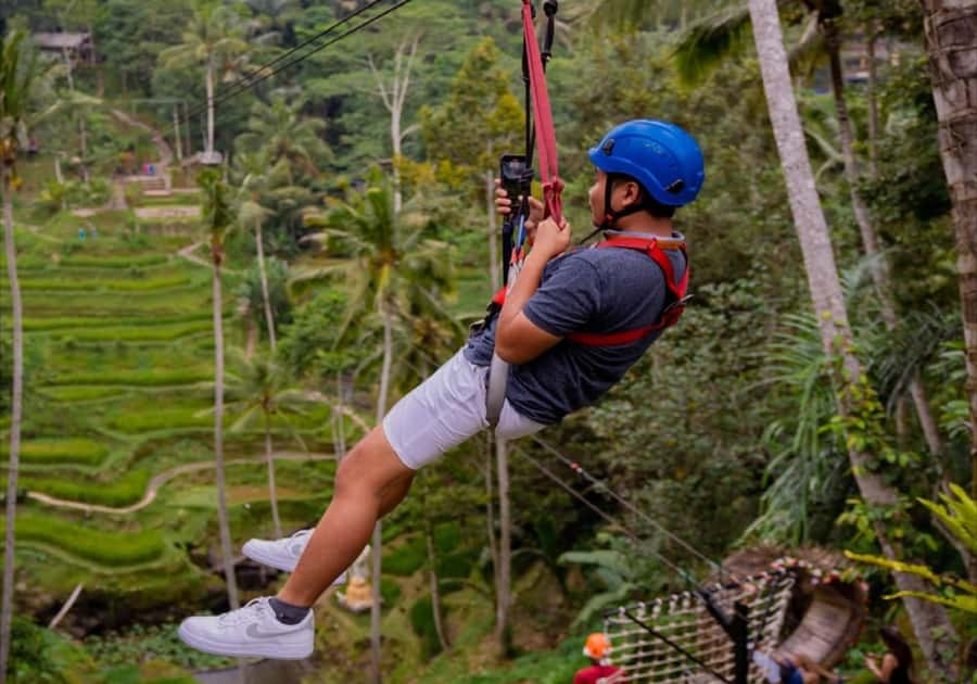 Ubud: Horse Riding, Zip-Line Tour & Waterfall Tour - Saba Beach and the one-hour horse ride