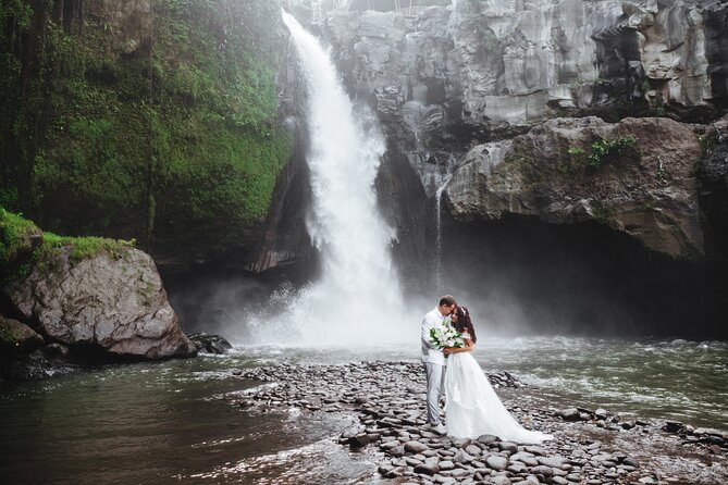 Ubud Rice terrace,Zip-line and waterfall - Tibumana Waterfall, a calm opening stop