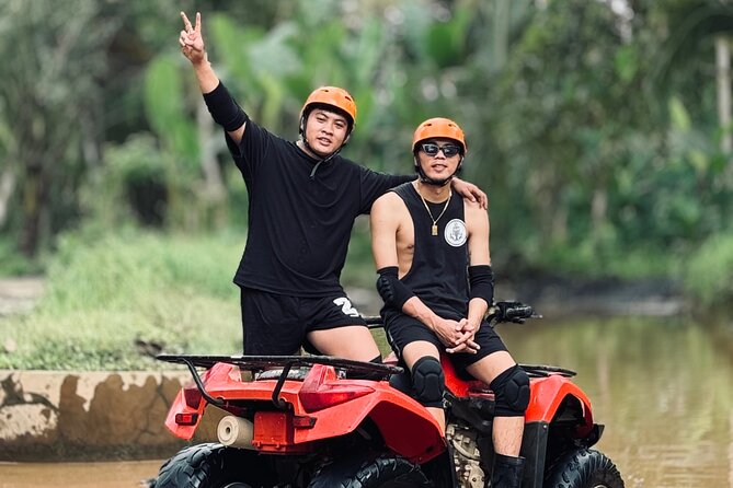 Ubud Zip-Line Adventure, Rice Terrace & ATV Quad Bike - Who will get the most from this outing