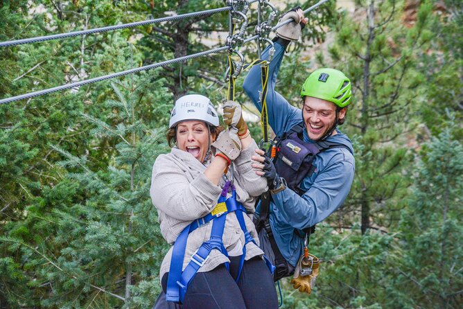 Upper Clear Creek Whitewater Rafting plus Cliffside Zipline from Idaho Springs - Upper Clear Creek brings continuous class IV action