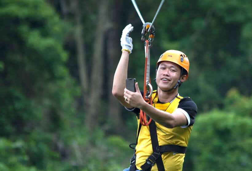 Vang Vieng: Half-Day Zip Lining with Cave Exploration Option - Key points before you book
