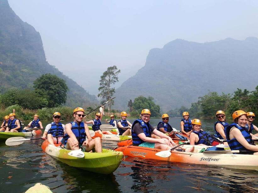 Vang Vieng: Half-Day Zip Lining with Cave Exploration Option - Equipment, instructions, and safety