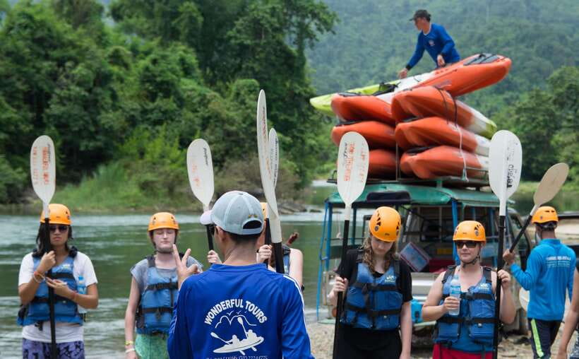 Vang Vieng: Kayaking & Cave Tubing with Zip Line/Blue Lagoon - Should you book it?