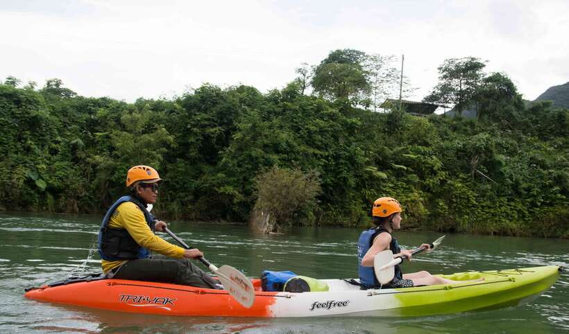 Vang Vieng: Kayaking & Cave Tubing with Zip Line/Blue Lagoon - Why the Nam Song kayaking matters