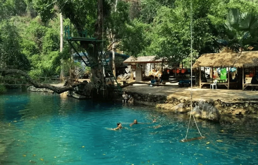 Vang Vieng: Zipline&Kayaking&BlueLagoon 1 - Who will enjoy this day most