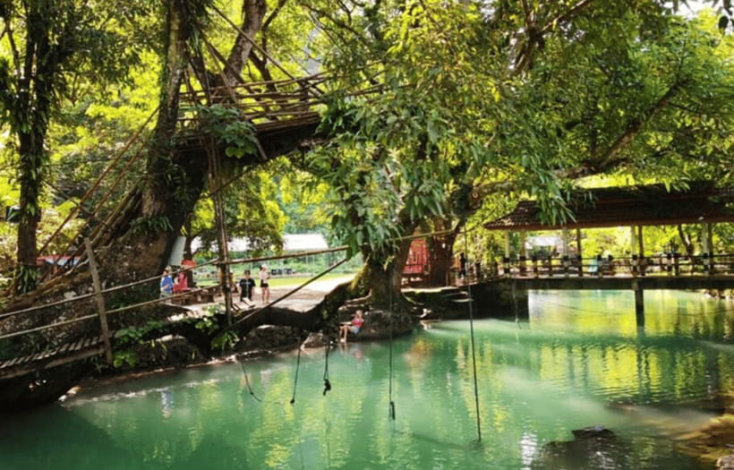 Vang Vieng: Zipline&Water Cave&Tham Chang&Blue Lagoon 1 - Who will enjoy this day most