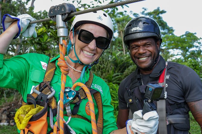 Vanuatu Jungle Zipline, Swing and Skybridge Combo with Transfer - The skybridge is the pause between thrills