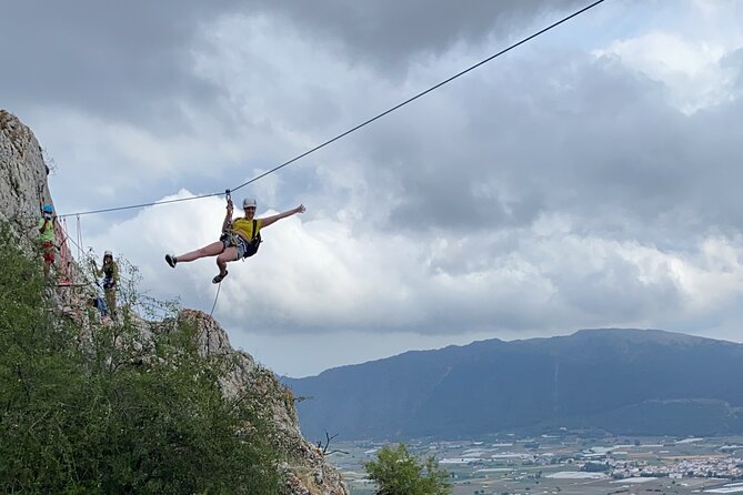 Via Ferrata & Zip Line Zafarraya - What the Zafarraya route actually involves