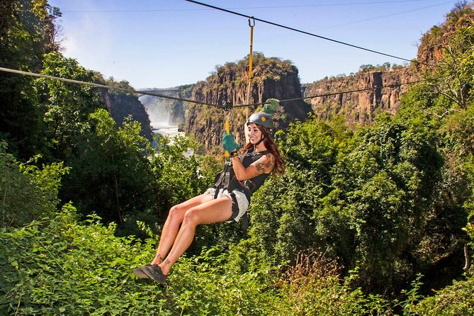 Victoria Falls Canopy Tour (Zimbabwe) - Rope bridges and forest paths between rides