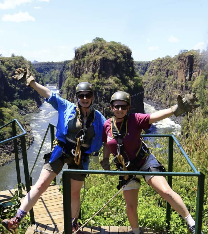 Victoria Falls: Half Day Flying Fox, Zip Line, & Gorge Swing - The zip line: a smoother glide