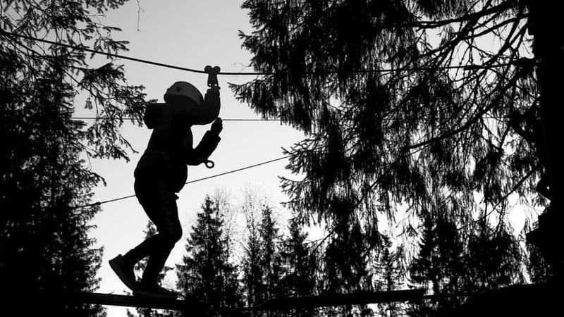 Voss High Rope & Zipline Park - Reaching Stranda River Park from Voss