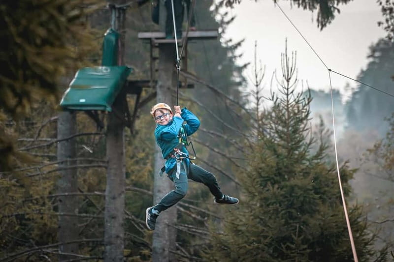 Voss High Rope & Zipline Park - A practical choice for families and active groups
