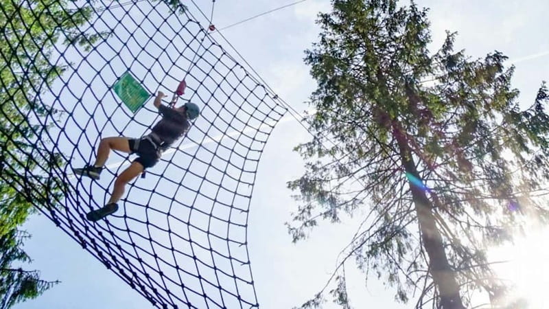 Voss High Rope & Zipline Park - Your first 15 minutes: briefing and safety equipment