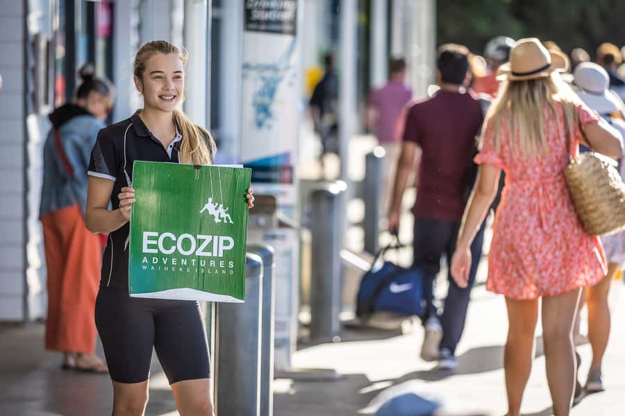 Waiheke Island: Zipline and Native Forest Adventure Trip - Getting from Auckland to Matiatia Ferry Terminal