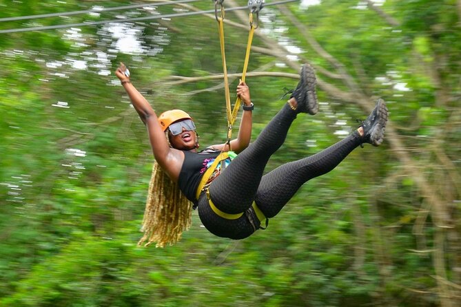 Wild Tulum Day: ATV Tour + Zip Lines + Cenote + Rappel & Lunch! - Five ziplines and one water line