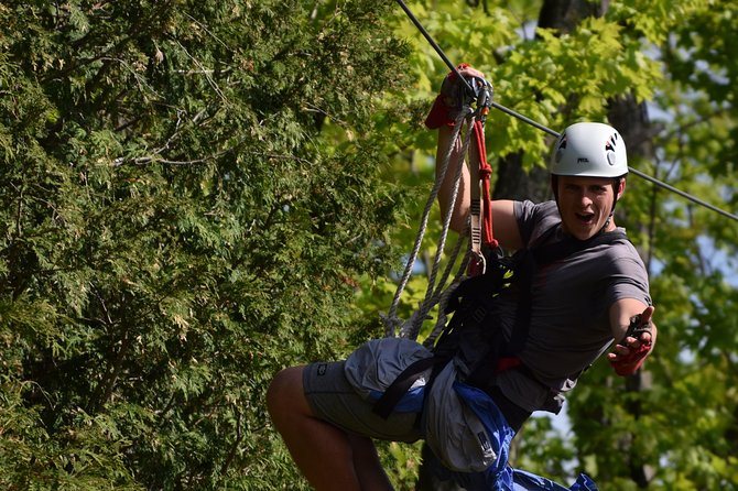 Wildman Zip Line Tour - Key points about the five-line course