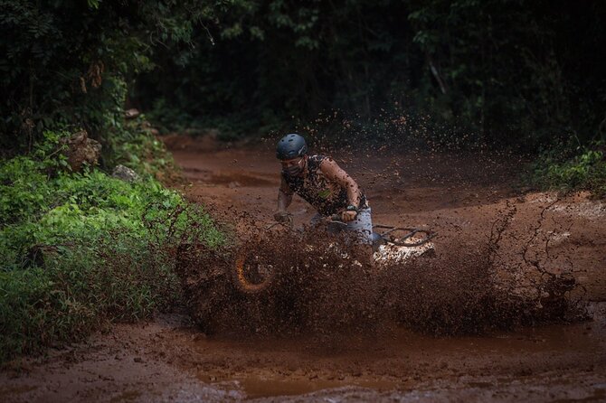 Wonderful Jungle Experience with Horse Riding, ATV, Ziplines and Cenote - ATV time, with solo and shared options