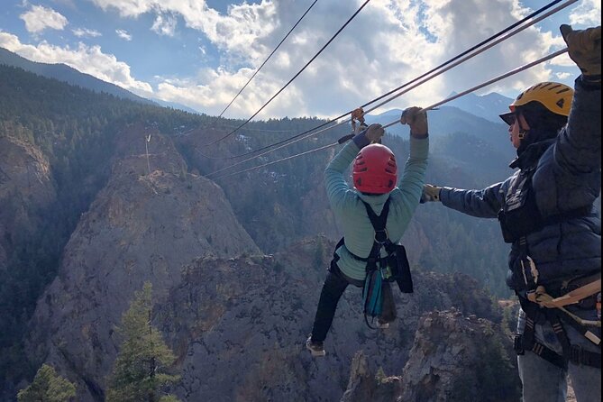 Woods Course Zipline Tour in Seven Falls - Key points at a glance