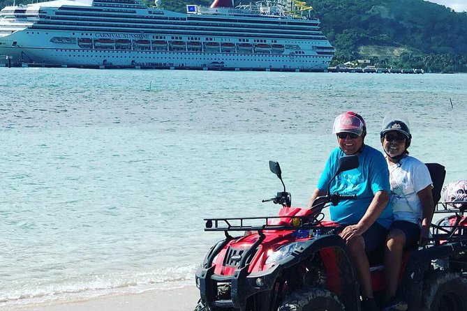 XDream Adventure: Damajagua Waterfalls, ATV, Zip Lines, Horseback Riding & Pool - The ATV ride is more than a short lap