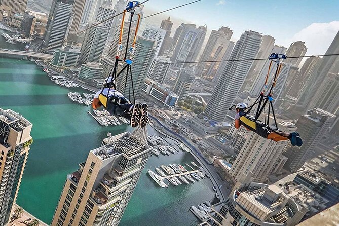 Xline Dubai Marina Zipline Experience With Transfers Option - Key points to know before you book
