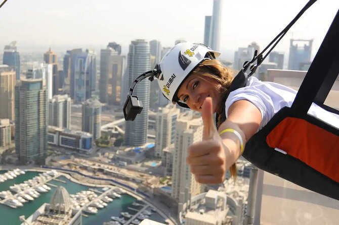 XLine Dubai Marina Zipline Ride with Transfers Options - Key points to know before you book