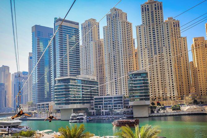 Xline for Urban Zipline Private Experience at Dubai Marina - What Happens at Dubai Marina Mall