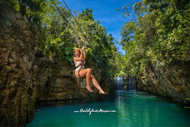 Xplor zip line park with transportation - Buffet food keeps the long day manageable