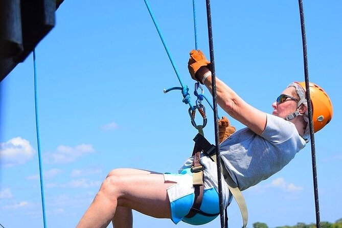 Xtreme Cenote Snorkel, Rappel, Jungle ZipLine, Tulum - Seven zip lines, five ways to fly