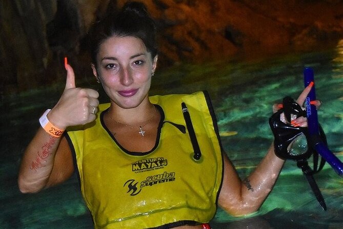Xtreme Cenote Snorkel, Rappel, Jungle ZipLine, Tulum - The 20-meter rappel to a cenote