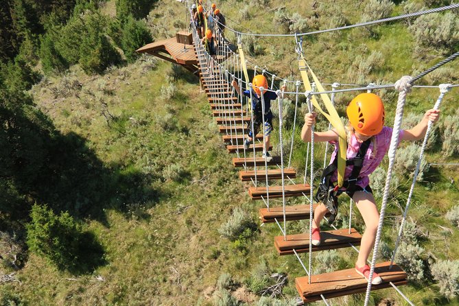 Yellowstone Zipline EcoTour at the Ranch - The views, stream, and chance of wildlife