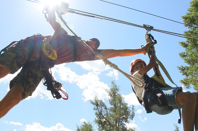 Yellowstone Zipline EcoTour at the Ranch - Photos, phones, and the free helmet camera