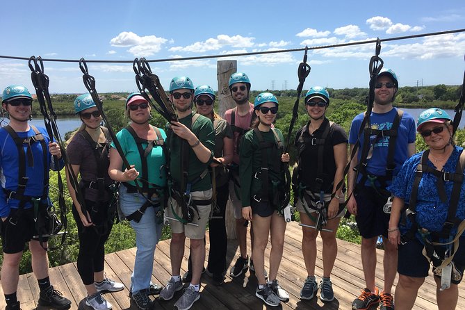 Zip Line Adventure over Tampa Bay - Five ziplines, not just one quick thrill