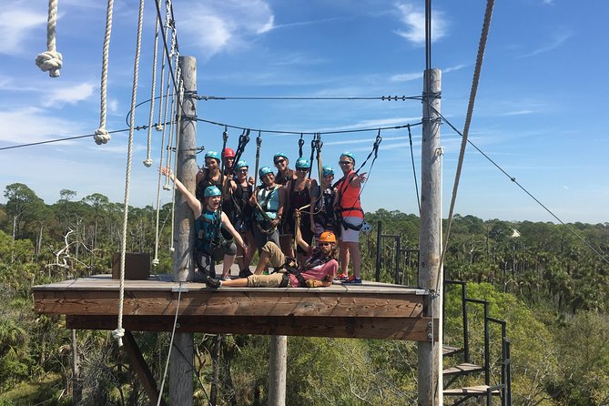 Zip Line Adventure over Tampa Bay - What the two-hour schedule really means