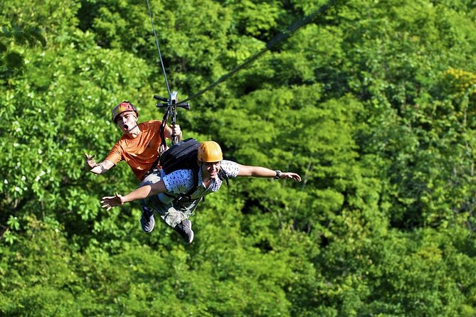 Zip Line Canopy Jungle Adventure from Puerto Vallarta - The zip lines, views, and physical effort