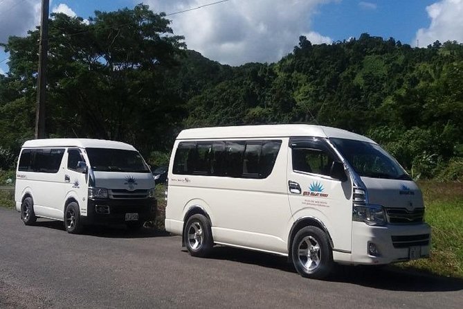 Zip line Fiji ex Fiji Marriot w/private transfer dropoff Nadi Airport or resort - Morning at 9:00 a.m. or afternoon at 2:00 p.m.